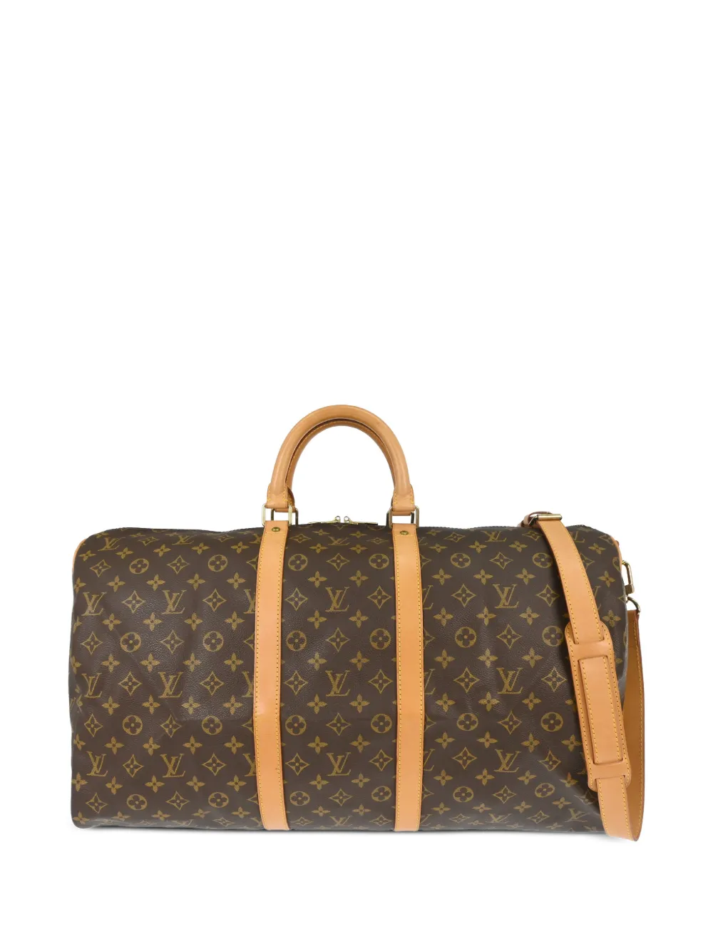 Louis Vuitton Pre-Owned 1994 55 Keepall Bandouliere monogram holdall - Marrone