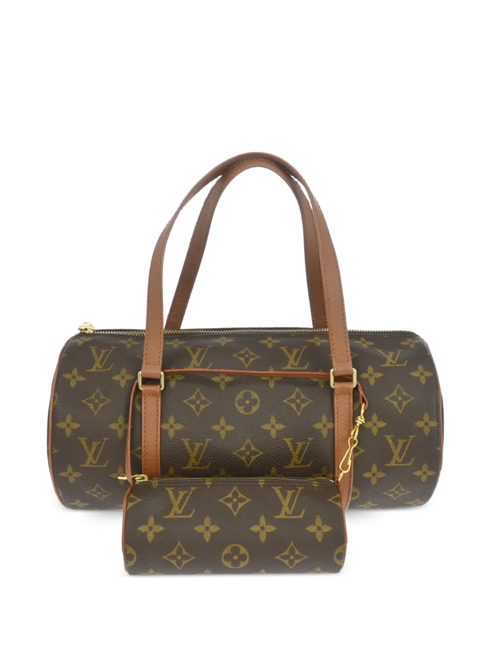 Louis Vuitton Pre-Owned 1997 30 Papillon monogram shoulder bag - Marrone