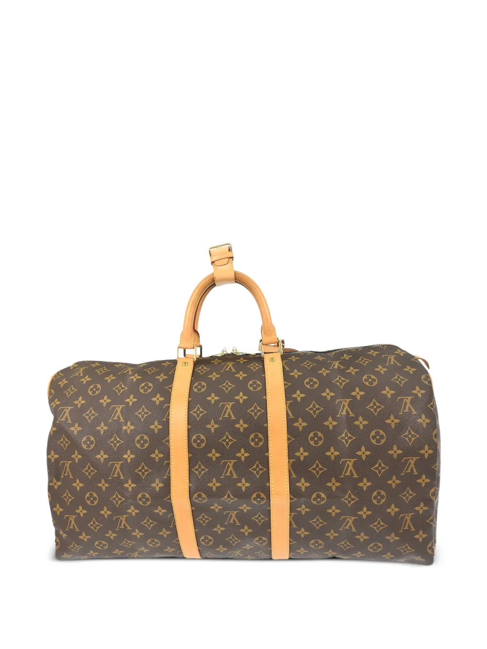  Louis Vuitton Pre-owned 1999 55 Keepall Monogram Holdall - Brown 