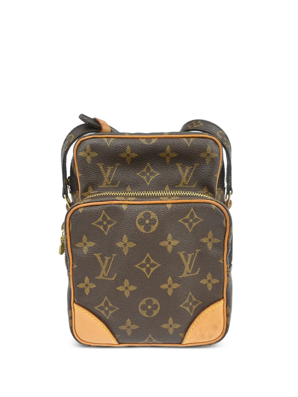 Louis Vuitton Pre-Owned 2003 Amazon monogram crossbody bag - Braun