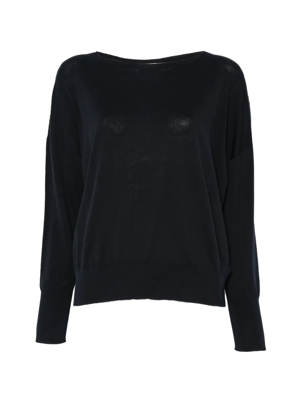 Zanone fine-knit top - Blu