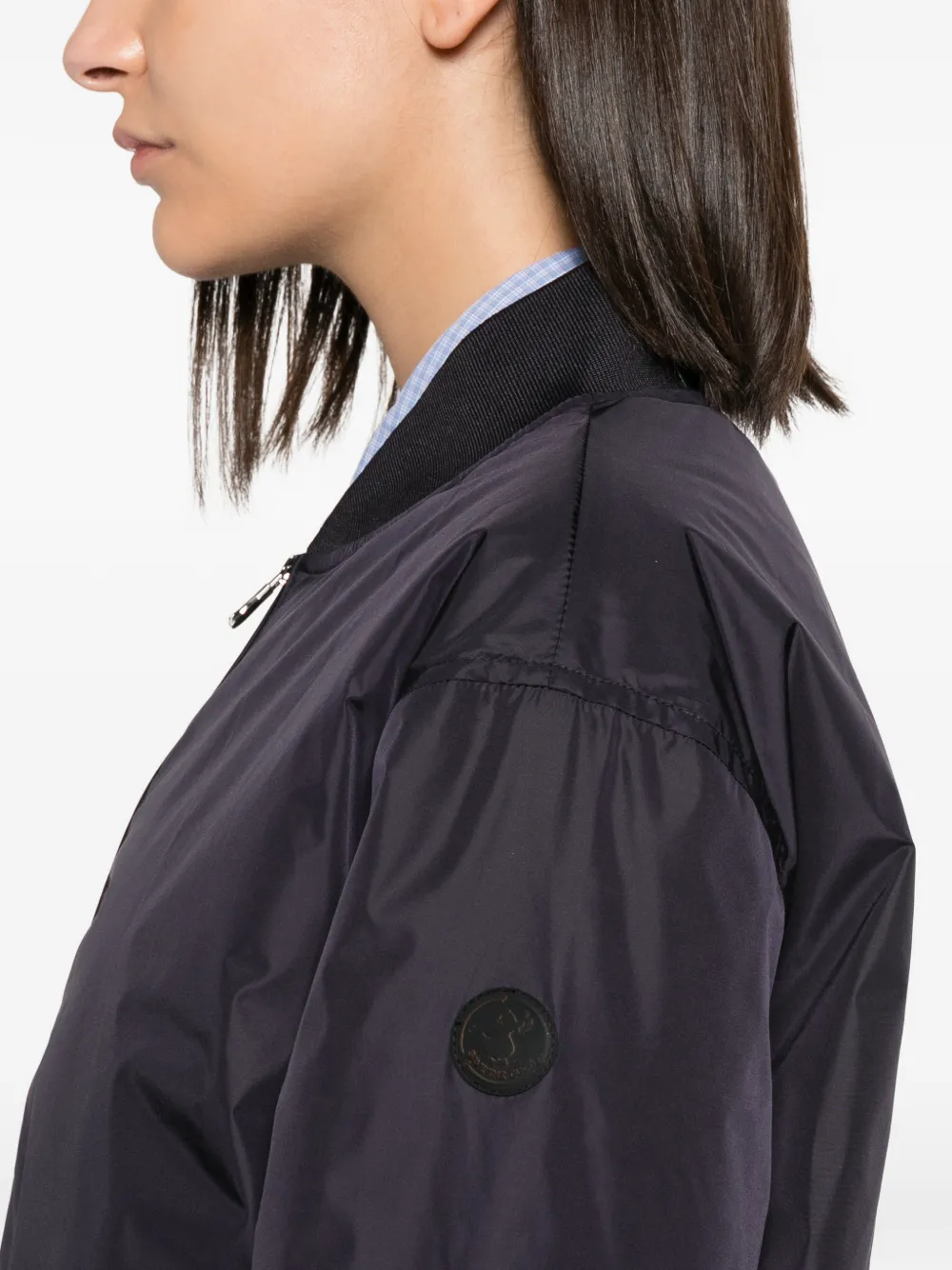 Save The Duck Aisha bomberjack met trekkoord Blauw