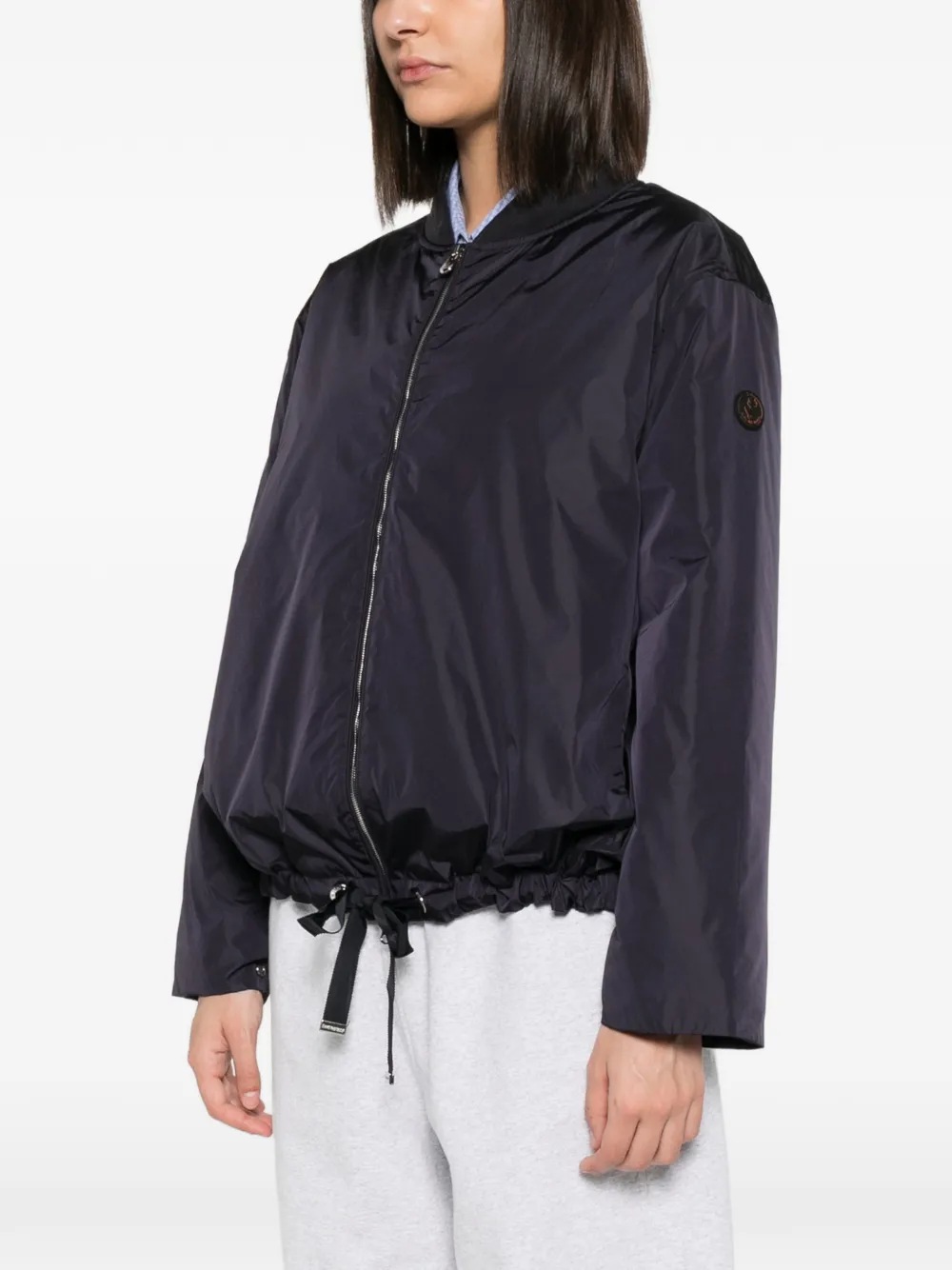 Save The Duck Aisha bomberjack met trekkoord Blauw