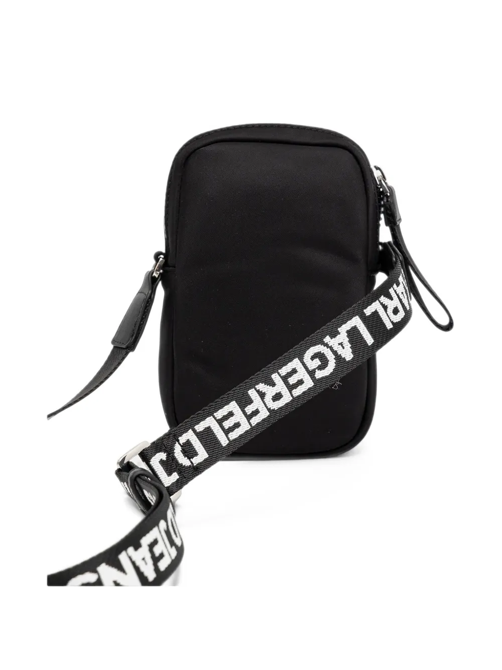 Karl Lagerfeld Jeans Borsa a tracolla con zip - Nero