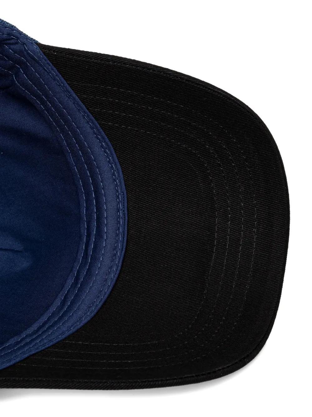 Karl Lagerfeld Jeans Denim pet met geborduurd logo Blauw
