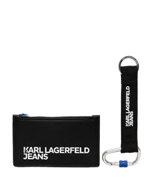 Karl Lagerfeld Jeans logo-print cardholder