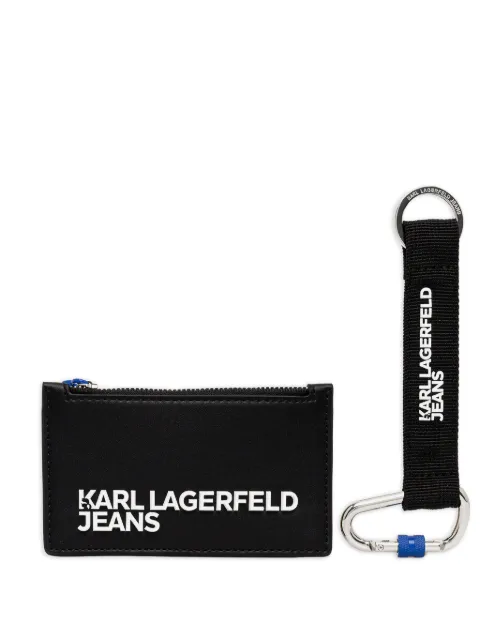 Karl Lagerfeld Jeans logo-print cardholder