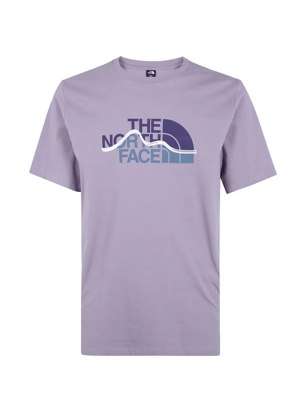 The North Face logo-print T-shirt - Violett