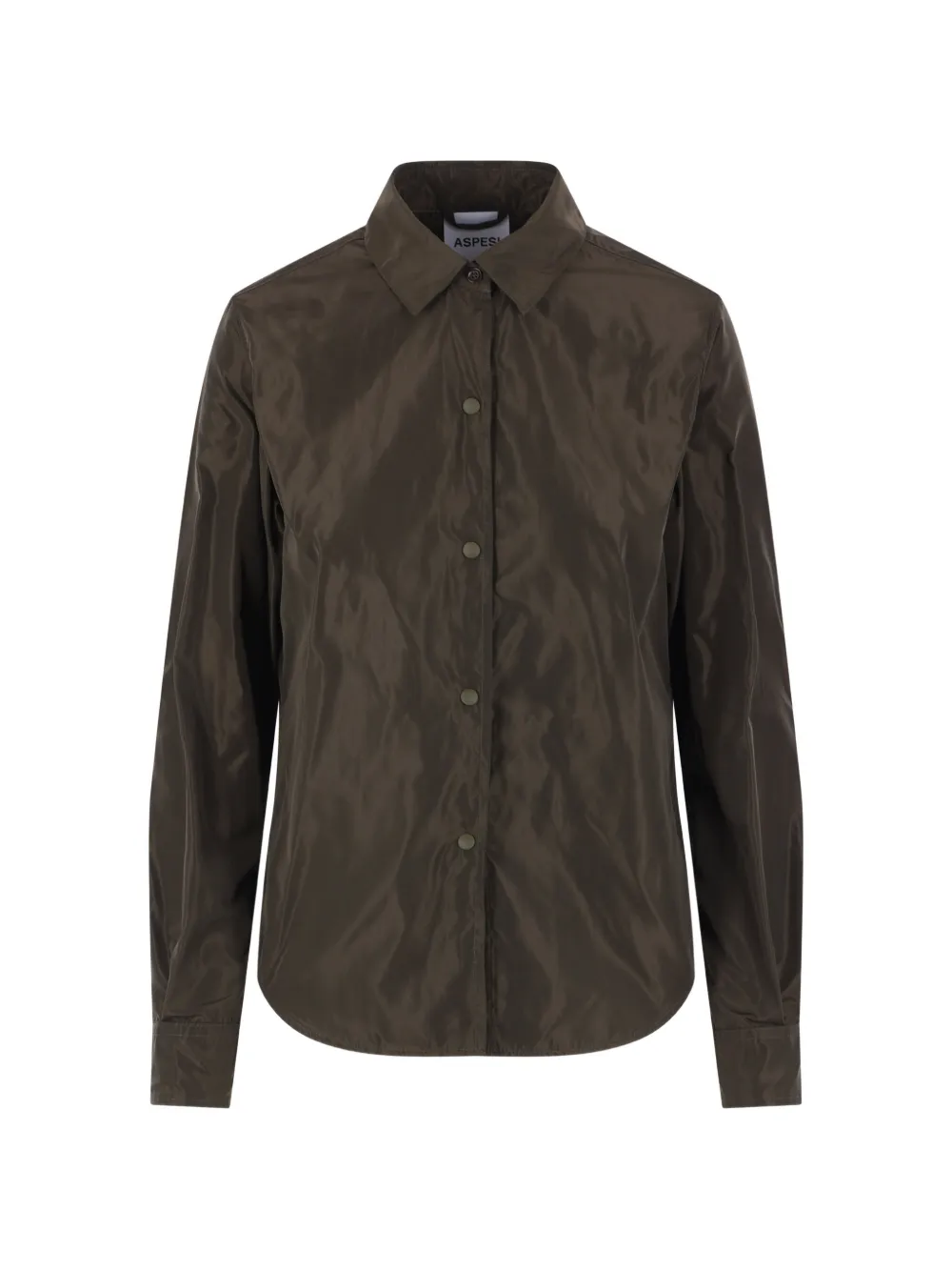 ASPESI button-front shirt jacket - Verde