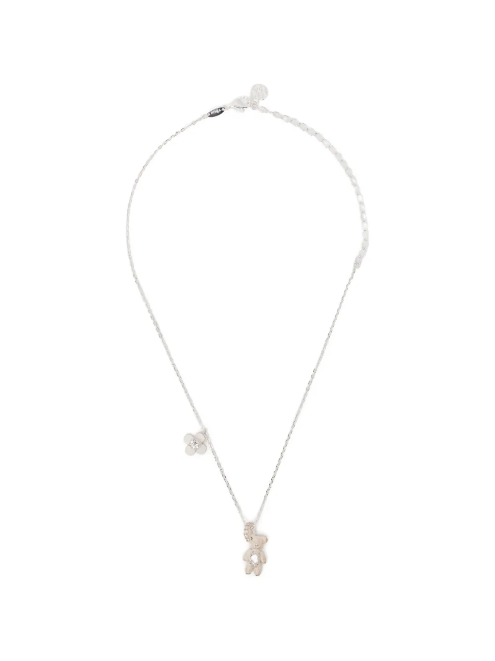 YVMIN Paradise Bear necklace - Argento