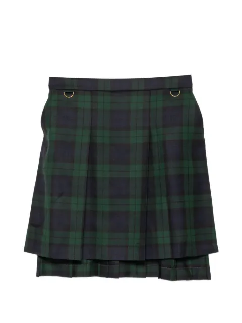 Undercover pleated mini skirt
