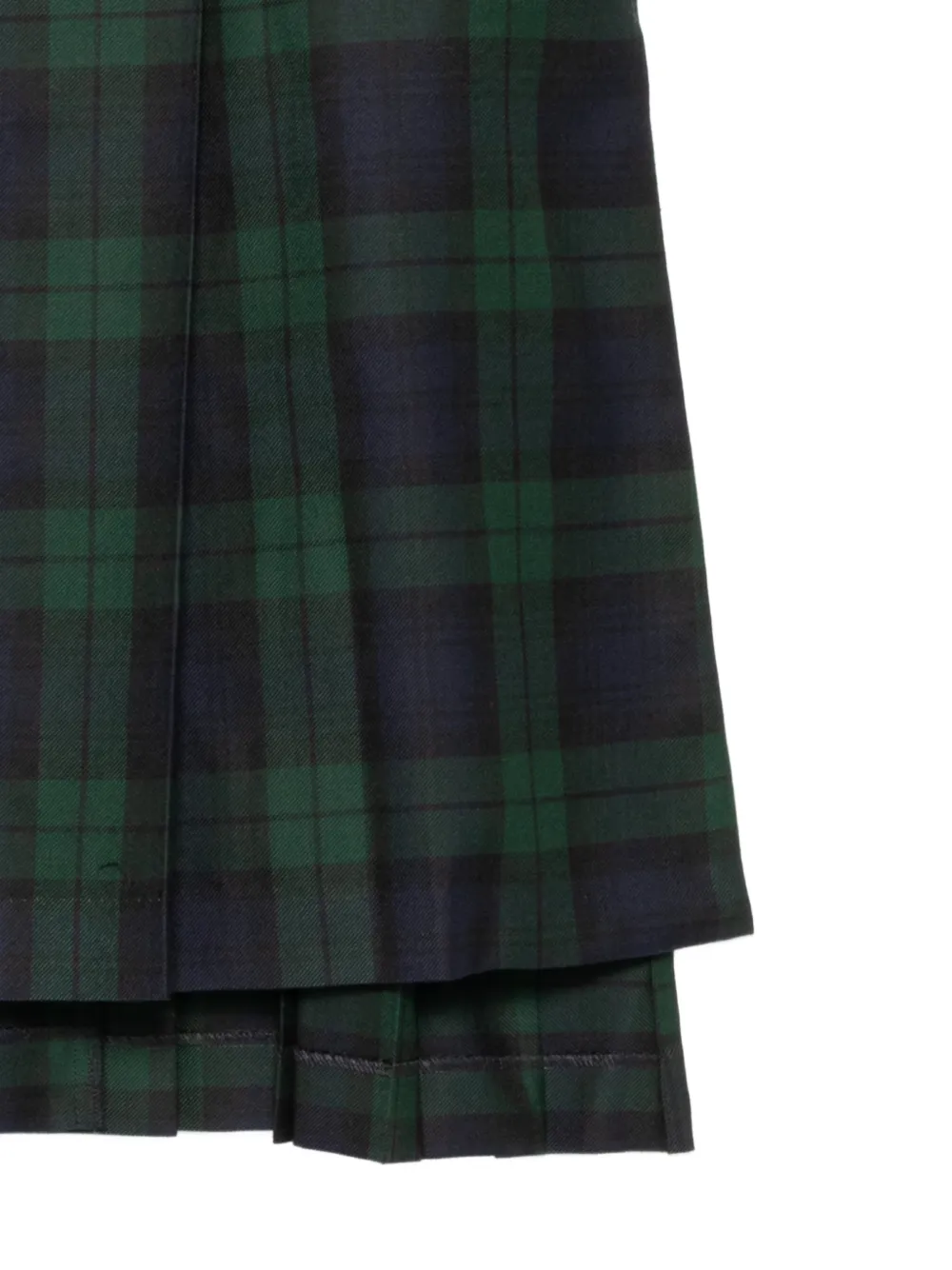 Undercover Mini-plooirok Blauw