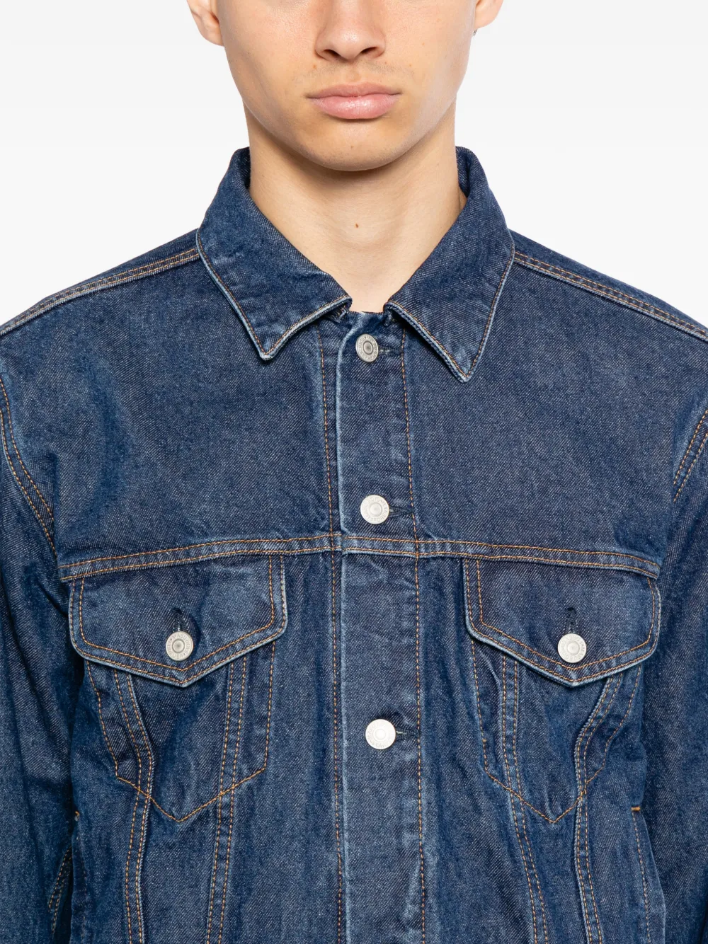 MASU Denim jack Blauw