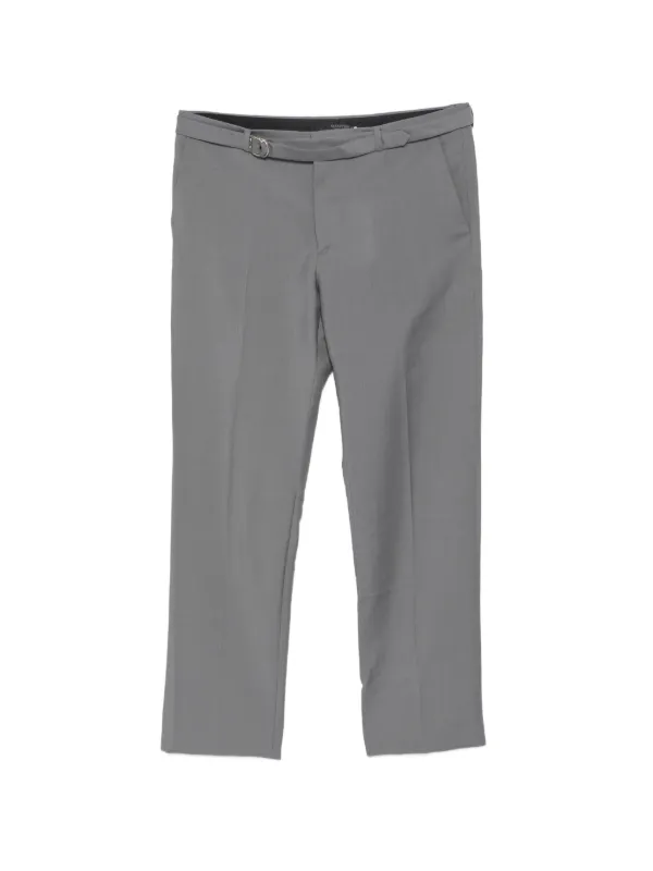Valentino Garavani Wool Tailored Trousers in Grey