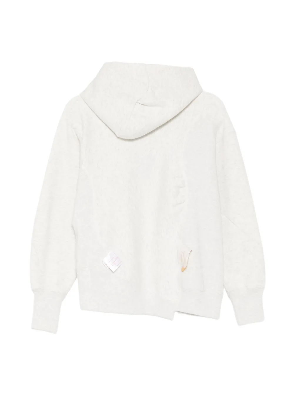  Undercover Logo-embossed Hoodie - Grey 