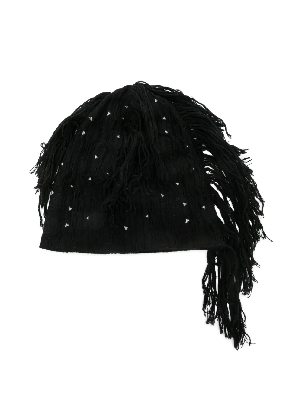 Kiko Kostadinov Tarr beanie hat - Nero