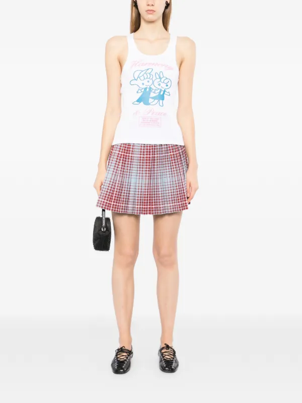 Ashley Williams Harmony & Peace Vest | White | FARFETCH