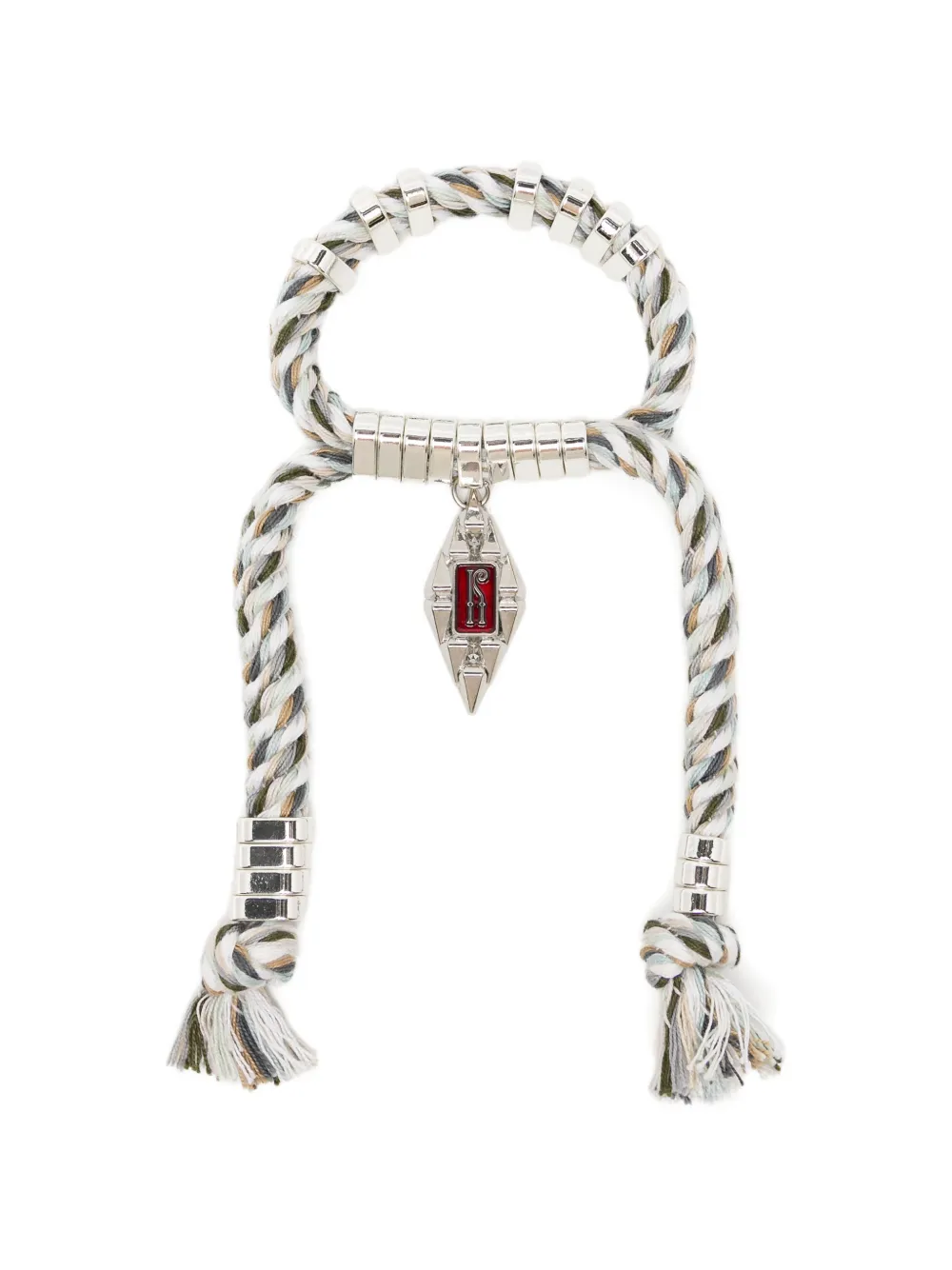 Kiko Kostadinov Sable Arm Stays bracelet - Verde