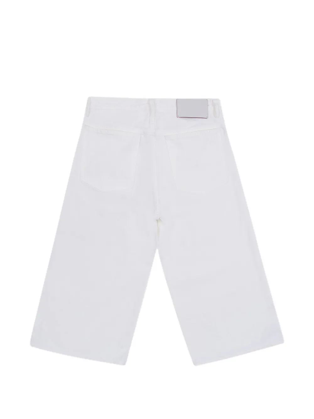  Agolde Bermudas Skater - Blanco 