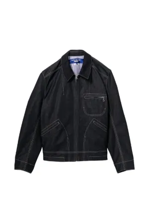 Alexander McQueen デニムジャケット | ブルー | FARFETCH JP