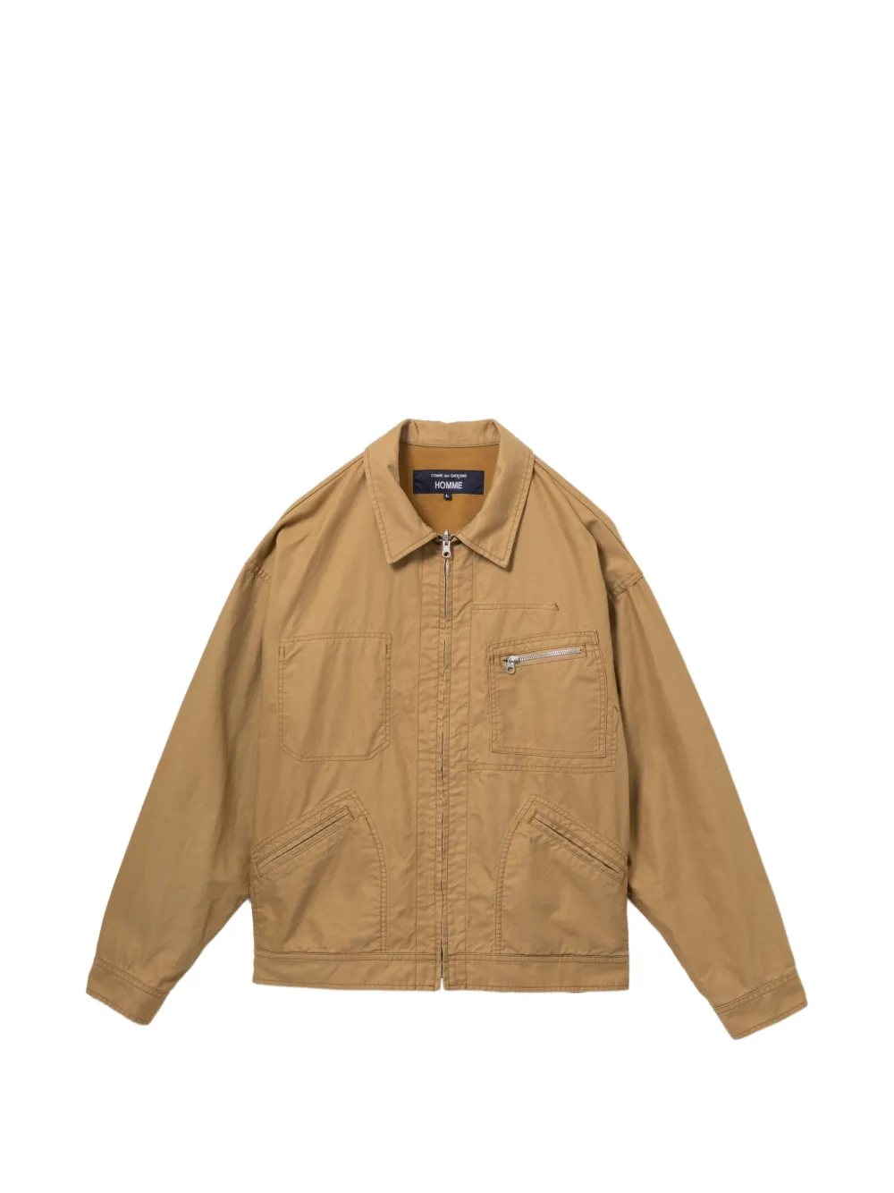 Comme des Garçons Homme Giacca militare con maniche lunghe - Toni neutri