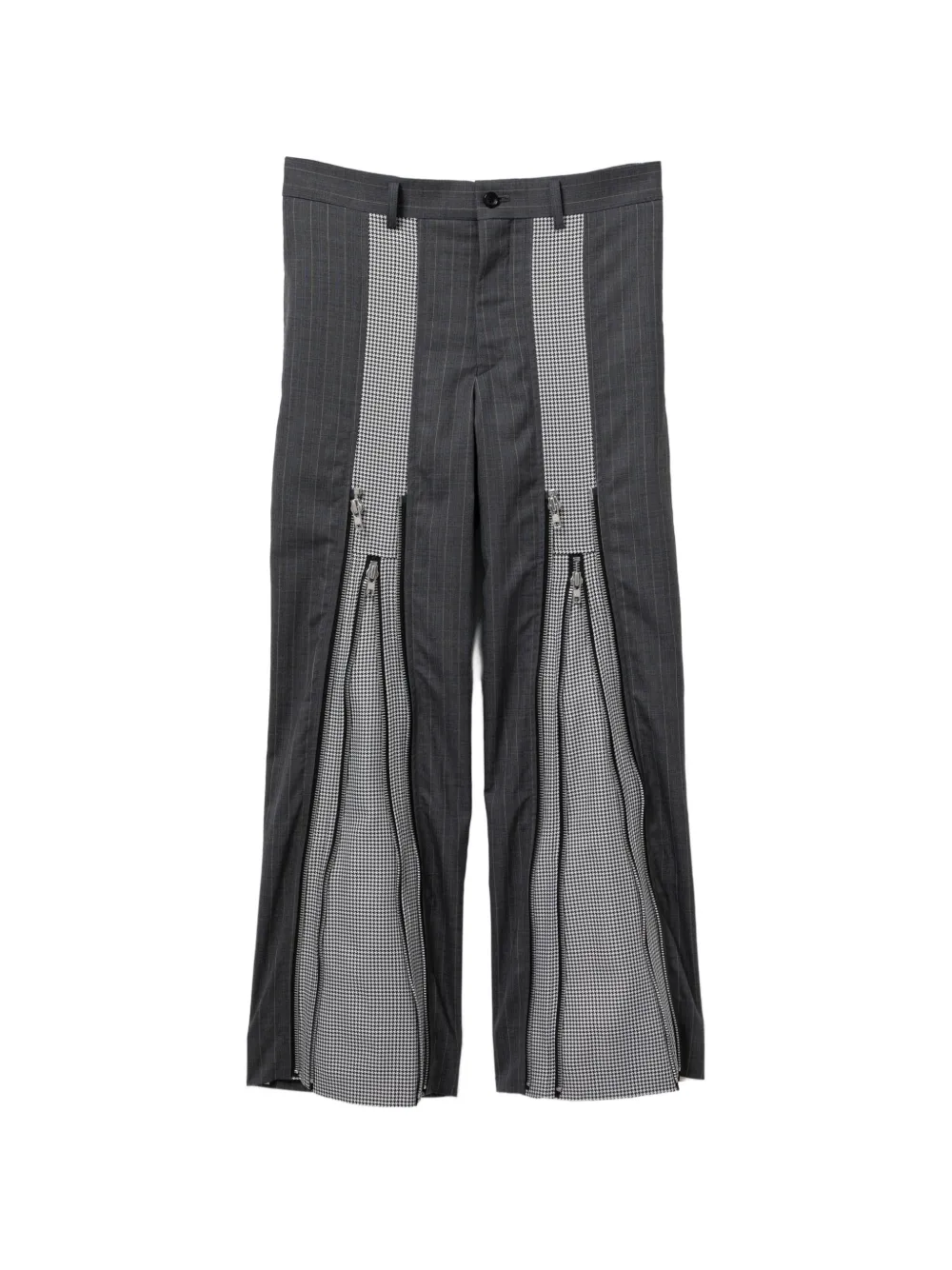 Comme des Garçons Homme Plus Hose im Patchwork-Look - Grau
