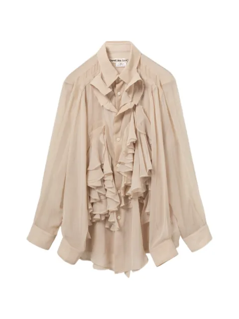 Comme Des Garçons ruffled blouse