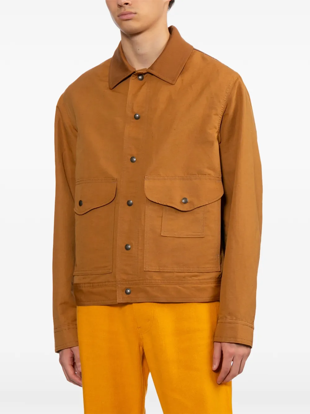  Junya Watanabe Man Filson Checked Jacket - Brown 