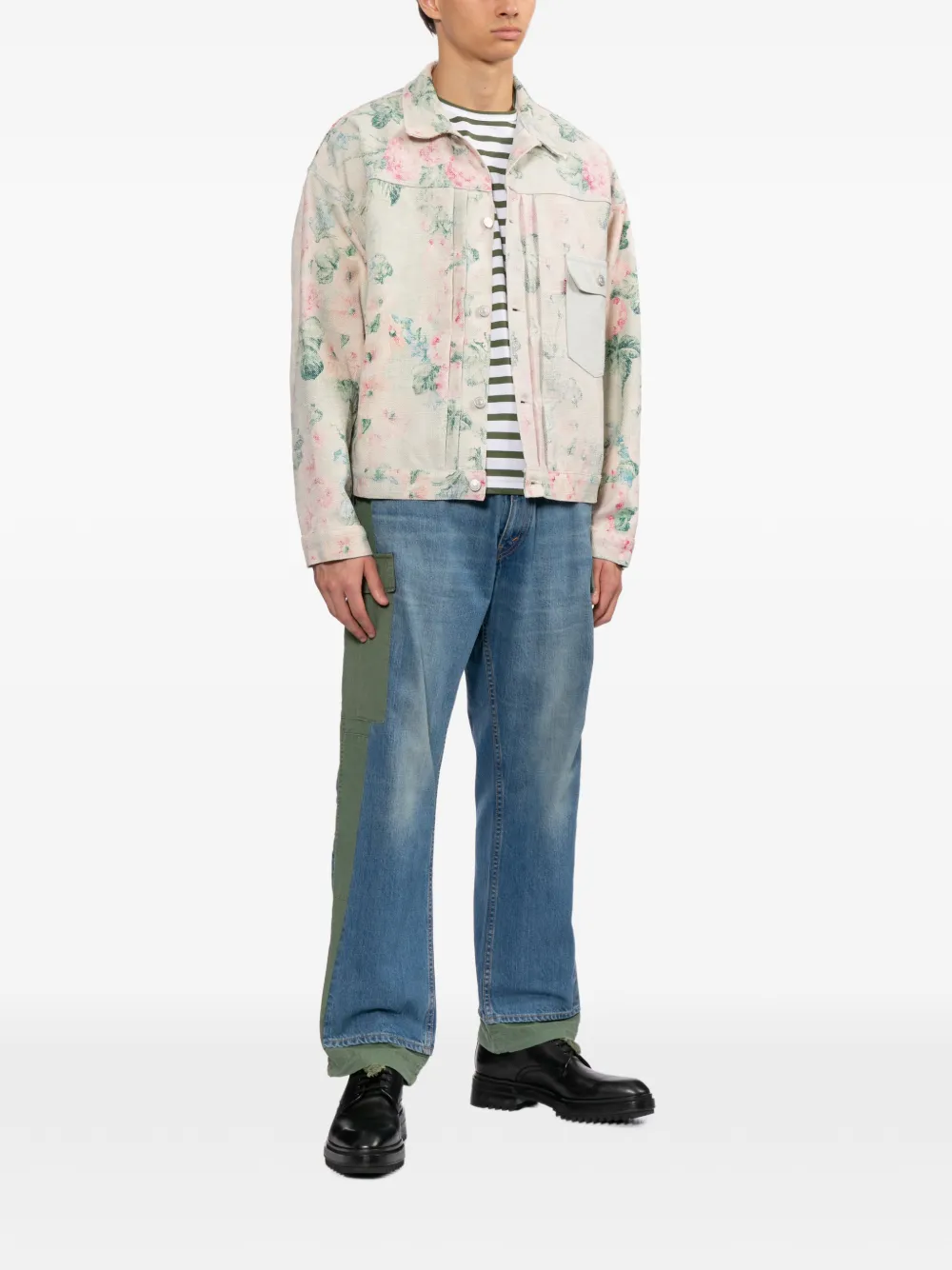 Junya Watanabe MAN x Levi's jack met roosprint Beige