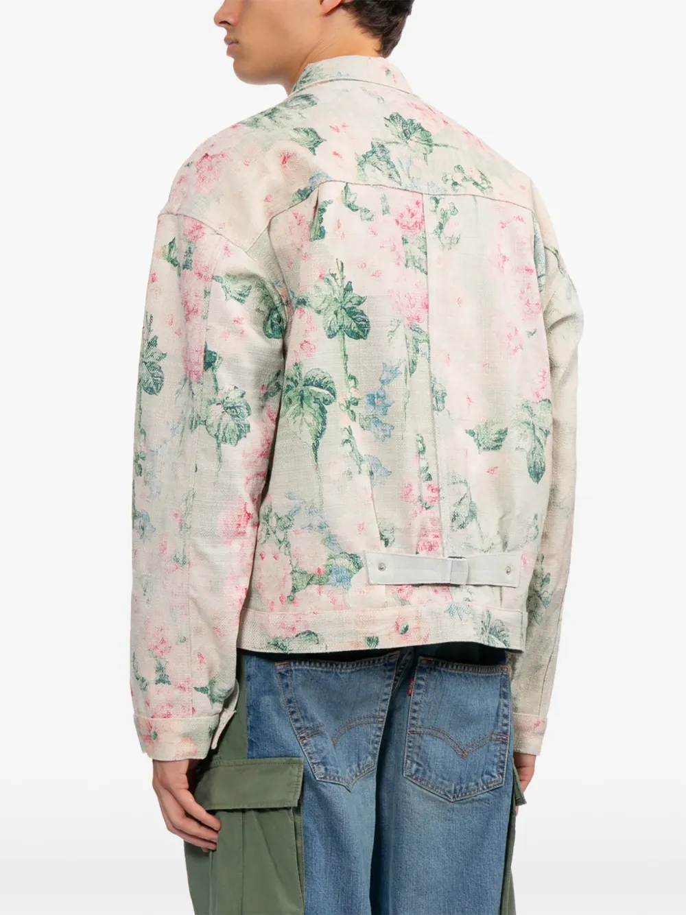 Junya Watanabe MAN x Levi's jack met roosprint Beige