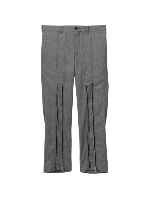 Comme des Garçons Homme Plus zipped trousers