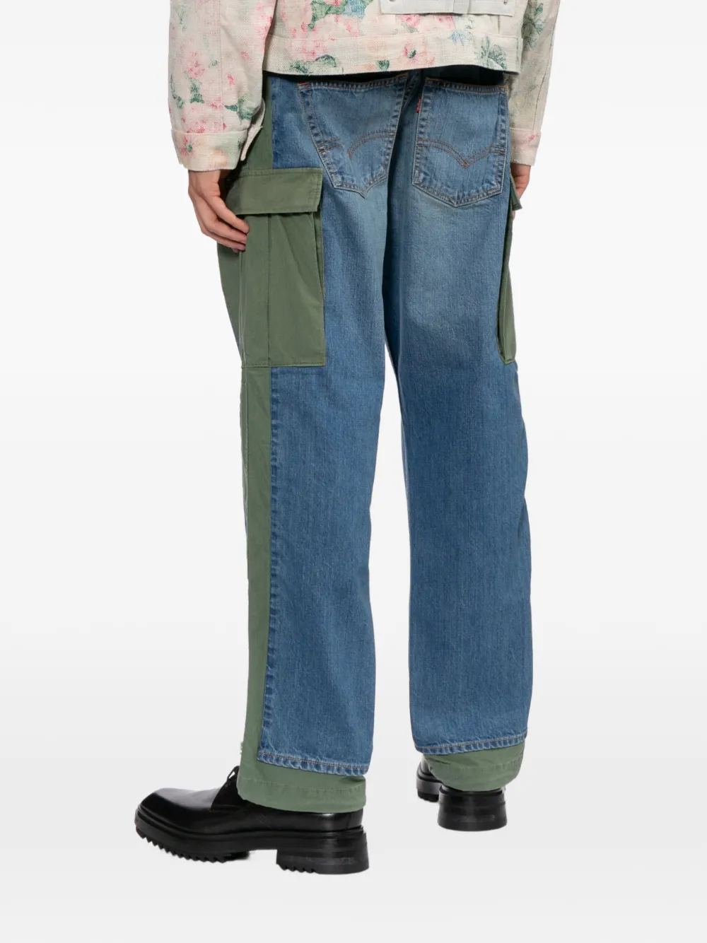 Junya Watanabe MAN Cargo broek met vlakken Blauw