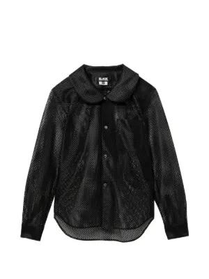 DRIES VAN NOTEN レザー シャツ | ブラック | FARFETCH JP