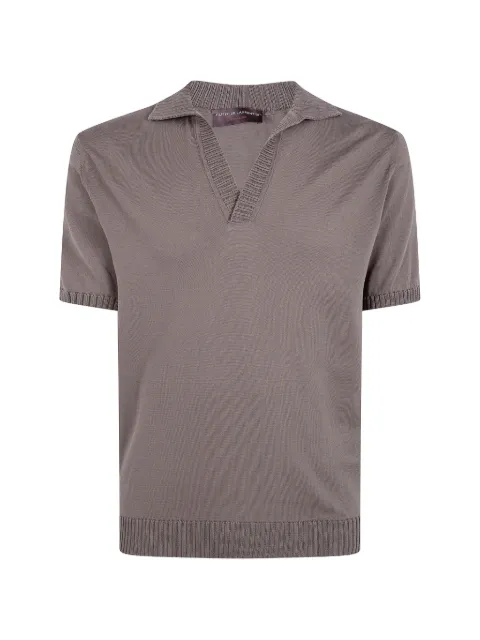 Filippo De Laurentiis knitted V-neck T-shirt