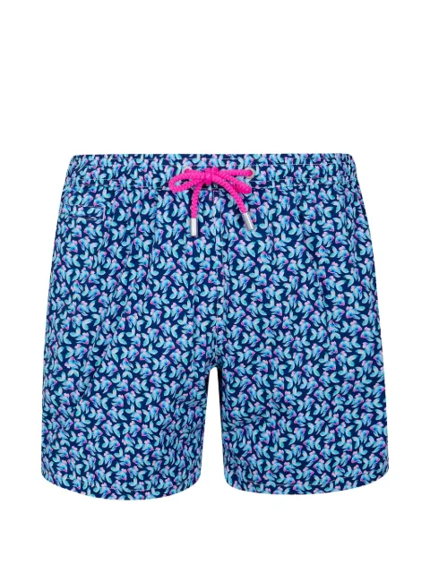 MC2 Saint Barth badeshorts med guldfisk-tryk