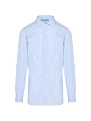 Finamore 1925 Napoli ロングスリーブ シャツ | ブルー | FARFETCH JP