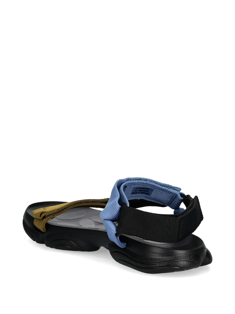 Camper Karst strap sandals Zwart