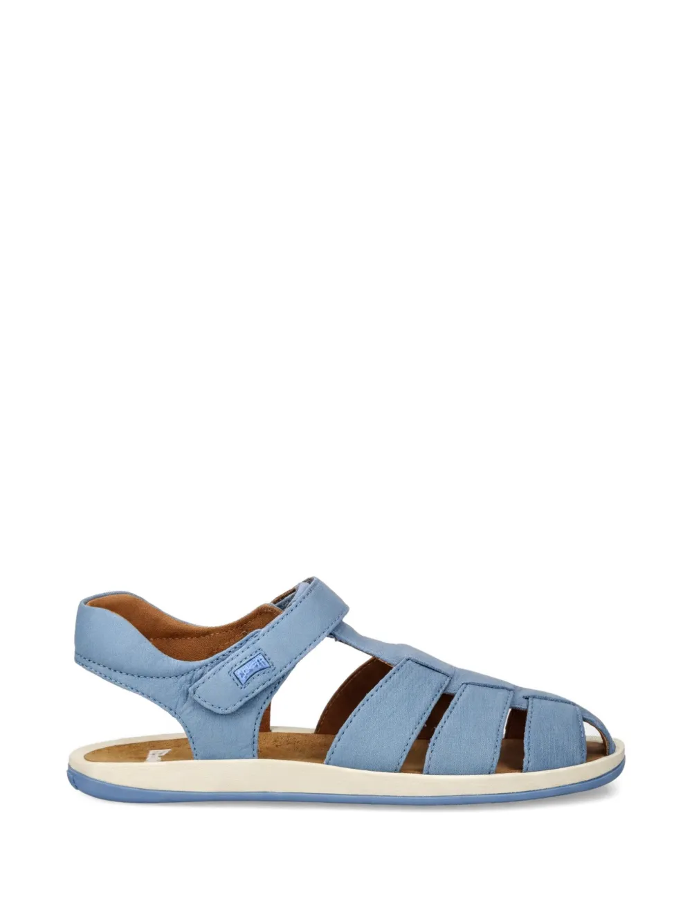 Camper Kids Bicho cage-style leather sandals Blauw