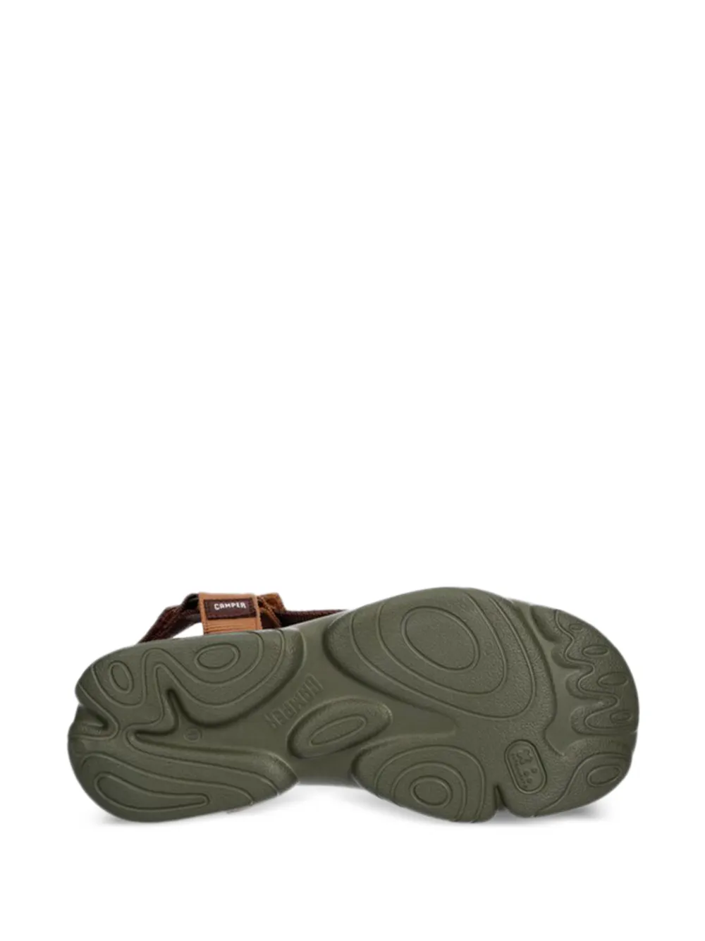 Camper Karst touch-strap sandals Groen