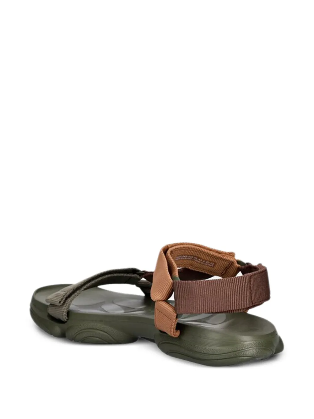 Camper Karst touch-strap sandals Groen