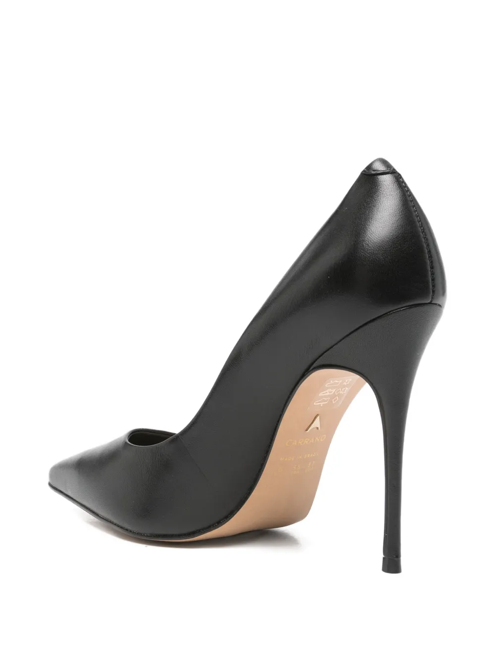 CARRANO Pumps met puntige neus Zwart