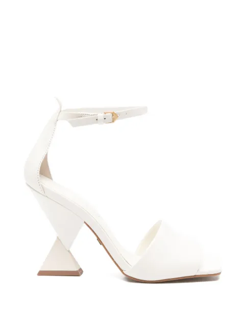 CARRANO Sandalen met bewerkte hak