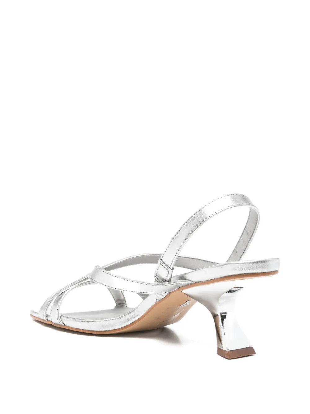CARRANO Sandalen met vierkante neus Zilver