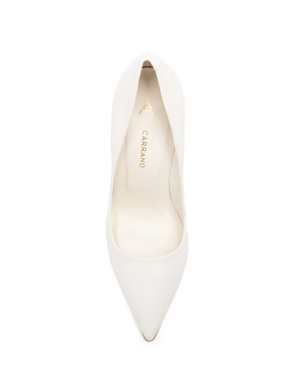 CARRANO Pumps met puntige neus Beige