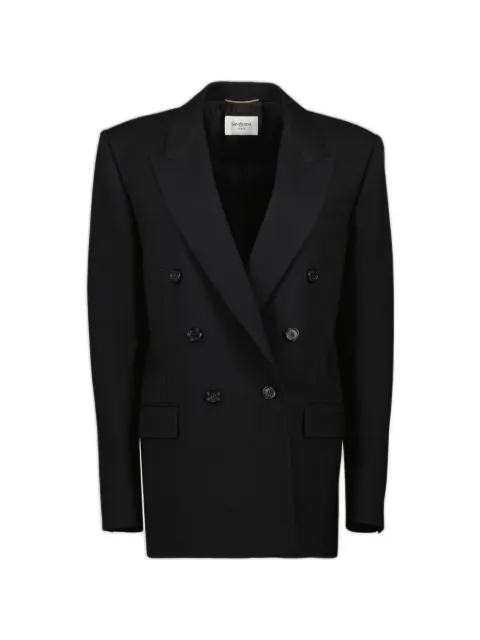Saint Laurent Cassandre double-breasted jacket