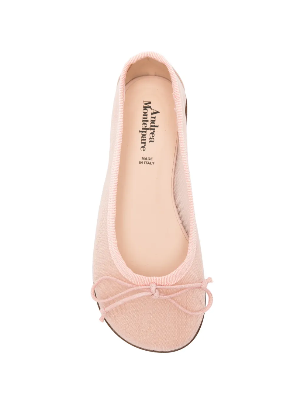 MONTELPARE TRADITION Ballerina's met strikdetail Roze