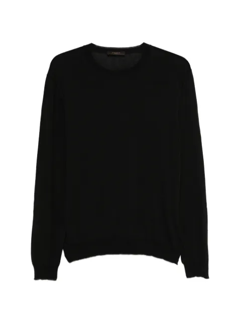 Zanone long-sleeve crew-neck knitwear