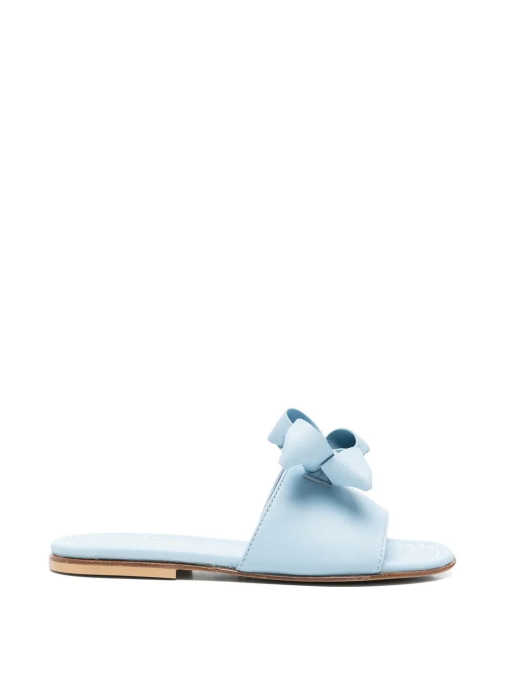 MONTELPARE TRADITION bow-detail sandals - Blu
