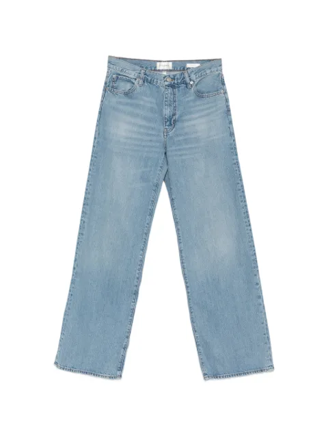 FRAME Off Duty Stroll denim straight jeans