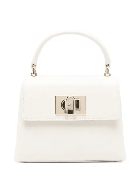 Furla logo-plaque tote bag
